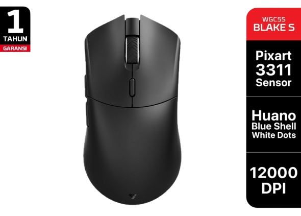 Untuk game MOBA atau RPG: pilih sensor minimal PixArt PAW3311, dilengkapi tombol makro, serta bobot 70 gram ke atas