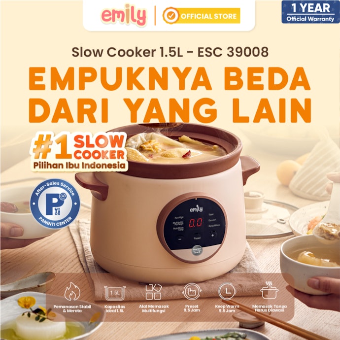 Emily: Menggunakan inner pot berbahan tanah liat yang baik dalam mempertahankan panas