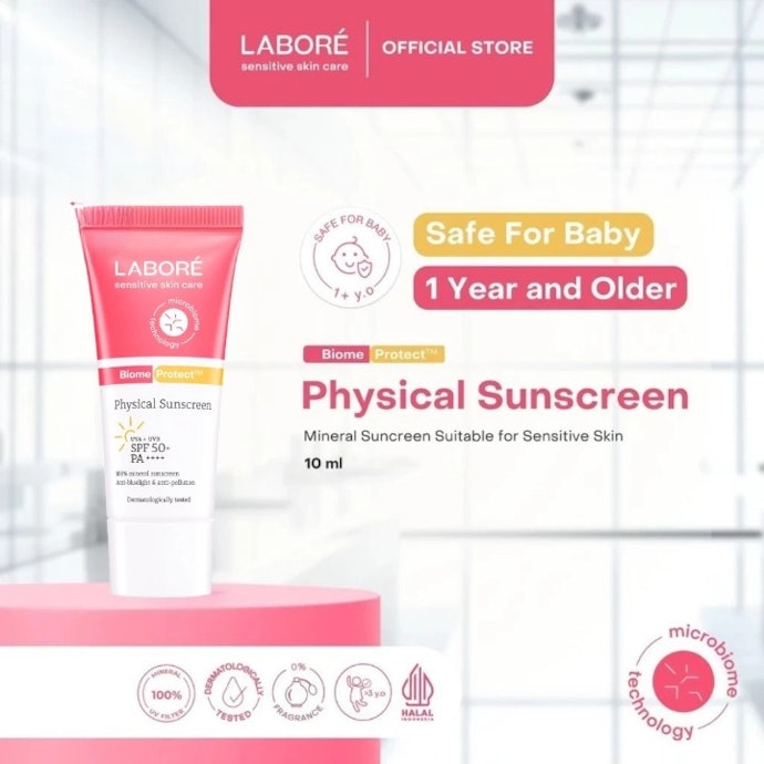 Physical sunscreen: Direkomendasikan untuk kulit dengan jerawat meradang atau sensitif