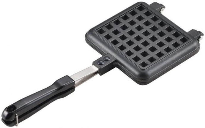 Waffle maker non-elektrik, bisa dipakai di mana pun