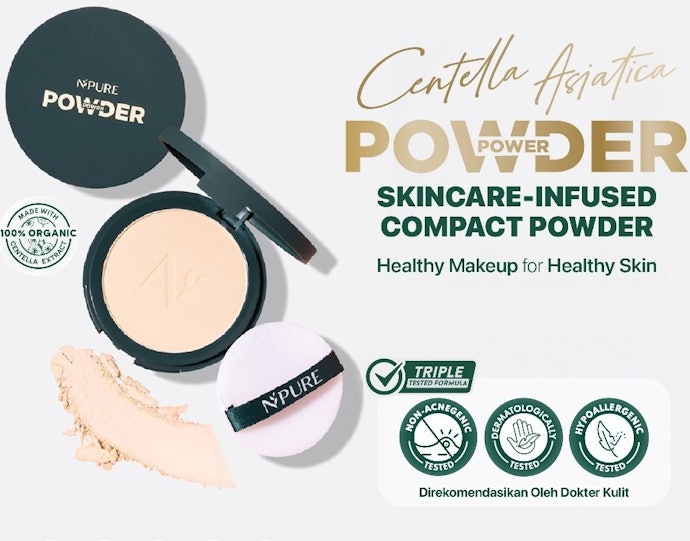 Untuk kulit sensitif, pilih mineral powder yang tidak mengandung pewangi serta pewarna