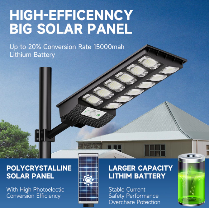 Jika stop kontak jauh, pertimbangkan lampu sorot dengan solar panel
