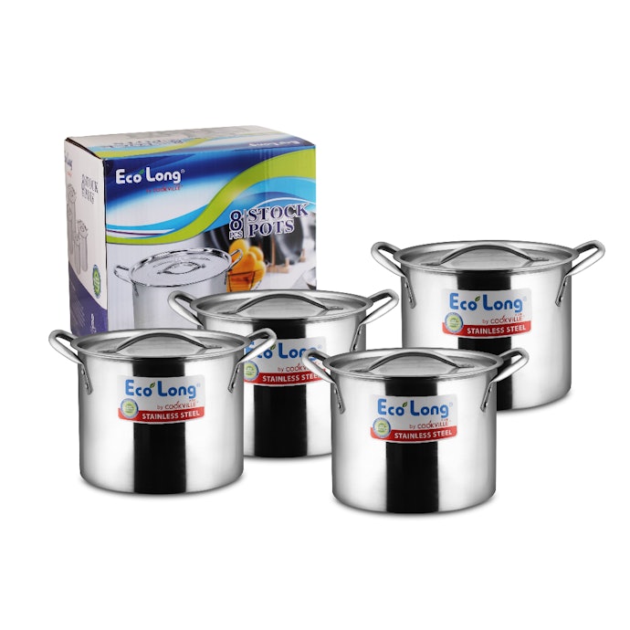 Panci Cookville hadir dengan desain mengilap yang mewah dan elegan