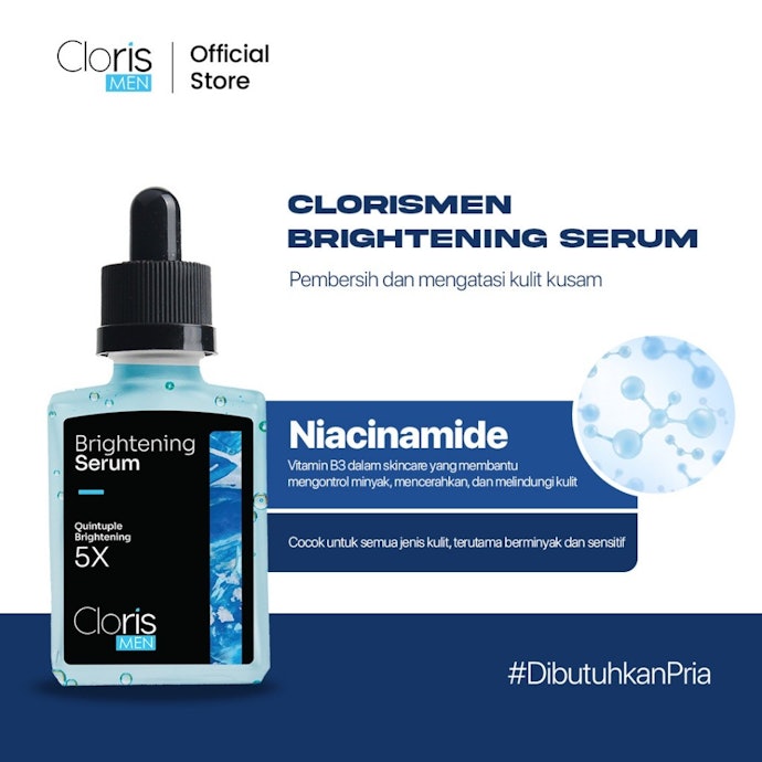 Jika disertai bekas jerawat, utamakan niacinamide dan vitamin C