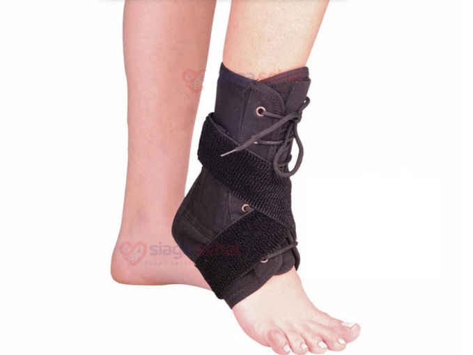 Lace-up ankle brace: Menyembuhkan cedera parah
