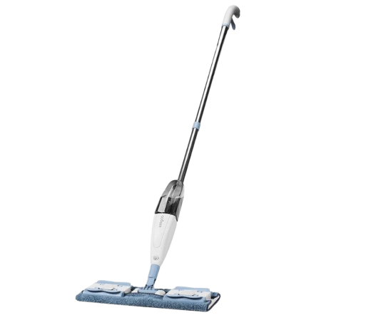 Utamakan penggunaan spray mop untuk pembersihan harian yang cepat dan praktis
