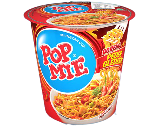 Pop Mie, taste cenderung kuat dengan rasa yang dominan gurih