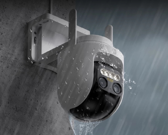 Untuk outdoor, CCTV dengan ketahanan air IP66 ke atas