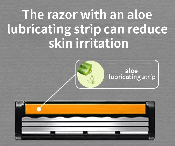 GYT: Dilengkapi pelumas dari Aloe vera untuk mencegah iritasi saat mencukur
