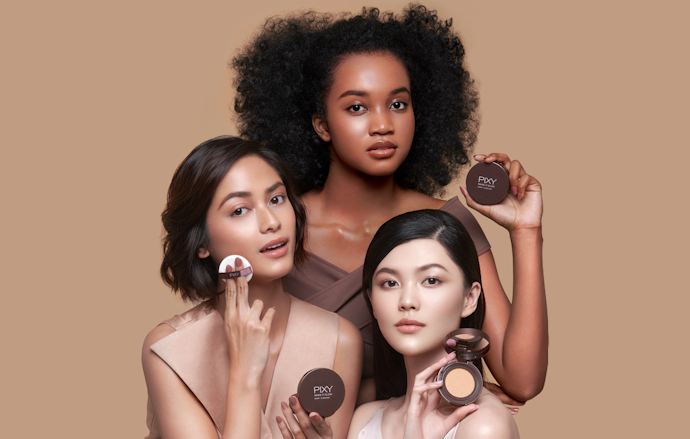 Base makeup: Untuk meratakan warna wajah