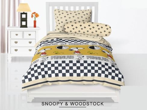 Motif karakter, memberikan kesan ceria
