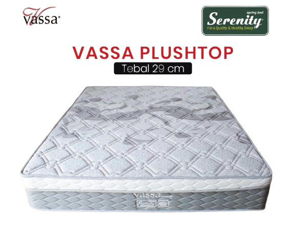 Plush top, lebih empuk di bagian atas