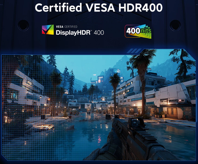 Contrast ratio 1000:1 ke atas: Detail lebih baik pada gambar gelap
