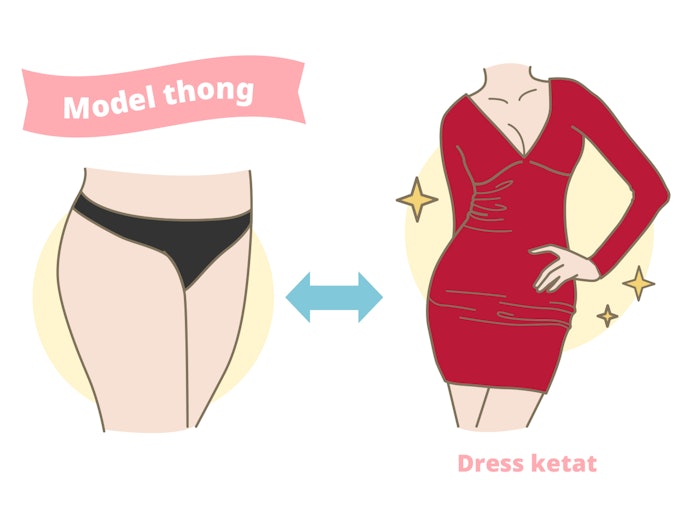 Thong, underwear dengan cutting yang seksi