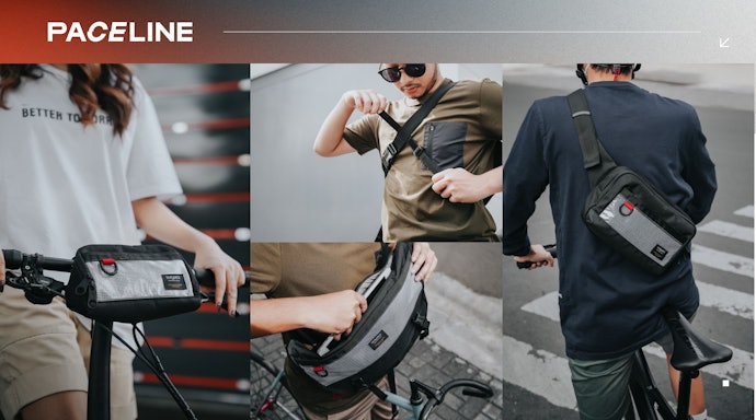 Paceline: Tas ringkas untuk para pesepeda