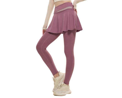 KKTOP: Legging wanita dengan rok A-line untuk menutup lekuk tubuh