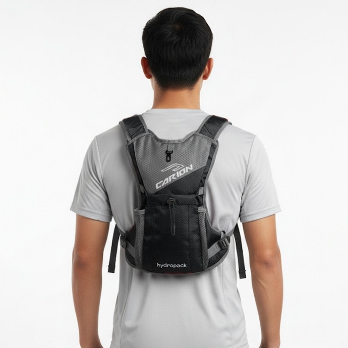 Untuk kegiatan ringan hingga menengah, pilih kapasitas tas 5-10 liter dan water bladder 1-2 liter