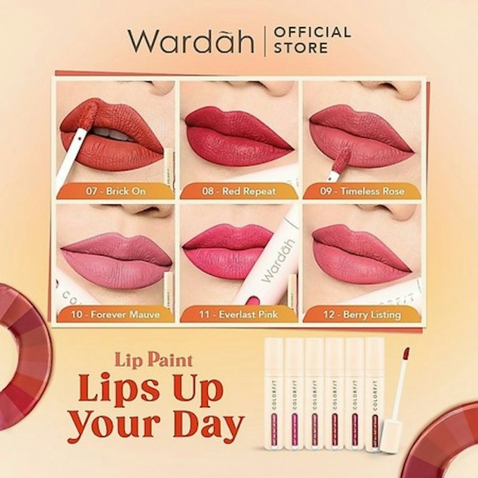 Seri Colorfit, terasa ringan dan nyaman di bibir