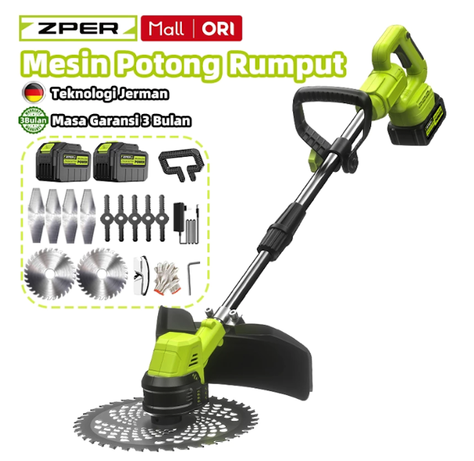 ZPER: Cocok bagi Anda yang mencari alat potong rumput yang tidak berisik
