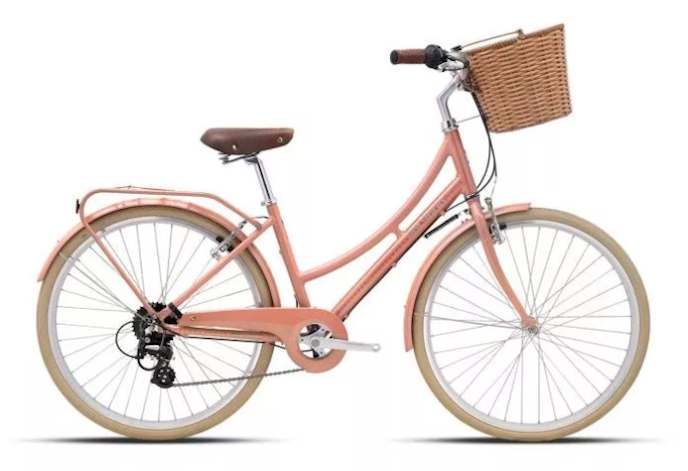 Perhatikan juga bahan frame-nya; Utamakan sepeda keranjang dengan frame alloy yang ringan