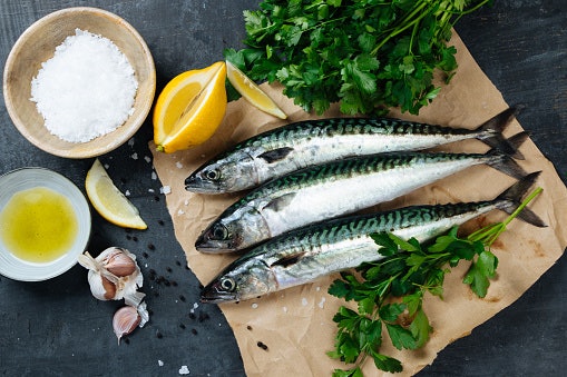 Ikan laut: Ikan tenggiri, tongkol, dan bandeng