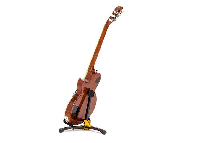 Stand gitar duduk, harga terjangkau dan penggunaannya praktis
