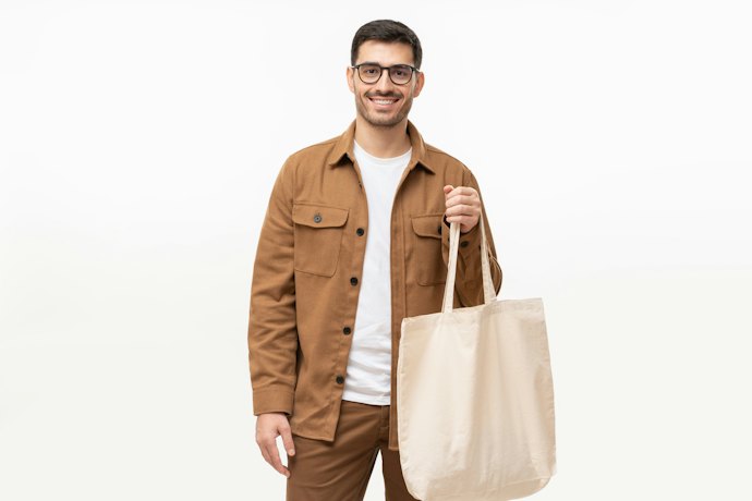 Tote bag, lebih hemat tempat karena bisa dilipat