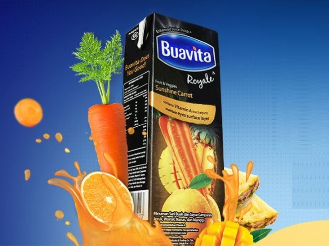 Buavita Royale, dapatkan manfaat buah dan sayur sekaligus