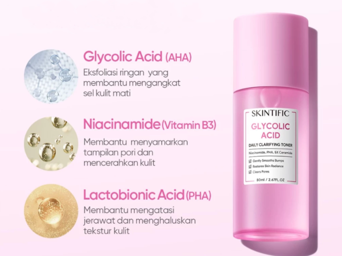 Pertimbangkan juga produk yang dilengkapi niacinamide jika kulit kering, kusam, dan beruntusan