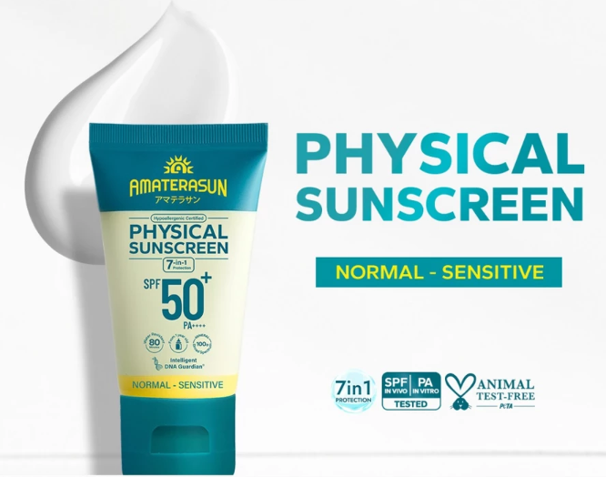 Jika kulit Anda berminyak, pilih physical sunscreen untuk meminimalkan kilap