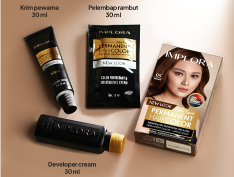 Cat rambut berbentuk krim menawarkan kontrol dan tingkat presisi warna yang lebih baik dibanding foam