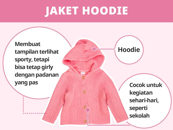 Jaket hoodie, untuk tampilan kasual hingga sporty