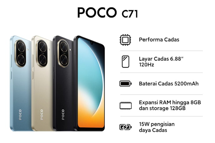 POCO: Nyaman dipandang dengan resolusi FHD+ atau refresh rate 120 Hz