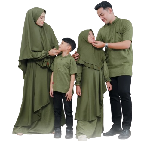 Arra, menghadirkan sarimbit keluarga yang elegan