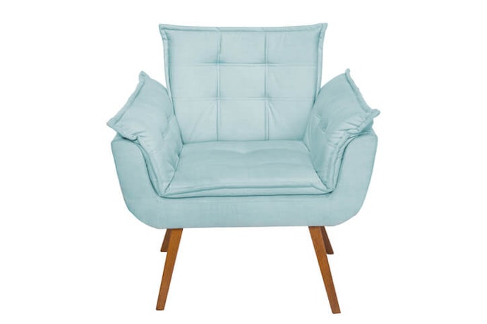 Sofa satu seater, mudah diatur untuk menciptakan berbagai interior berbeda