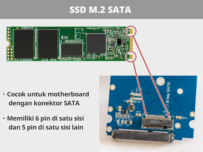 SATA, stabil dan dapat dipasang pada hampir semua jenis motherboard