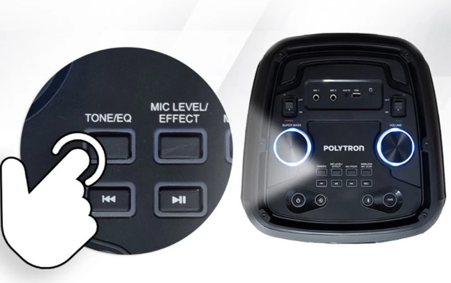 Untuk karaoke, utamakan speaker dengan 2 mic input dan echo & mic control