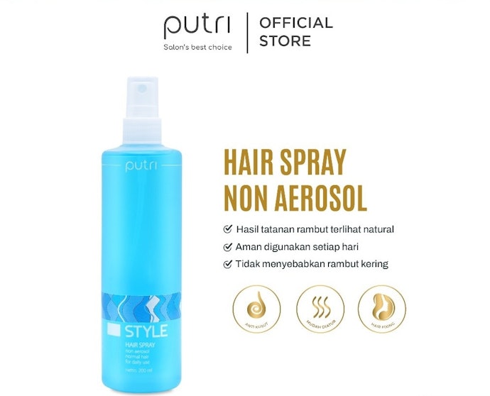 Light, natural, atau medium hold: Menghasilkan tampilan rambut yang tidak kaku dan lebih natural