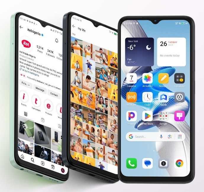 Seri A, HP Itel entry level untuk komunikasi dasar