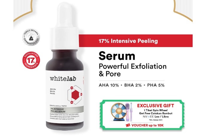 Peeling solution: Untuk membersihkan pori-pori tersumbat secara intensif dan memperbaiki tekstur kulit