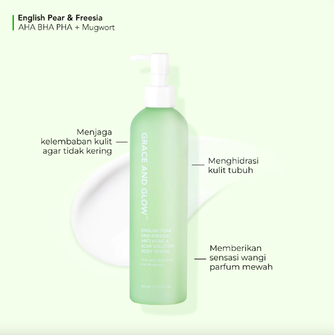 Body serum: Mampu atasi jerawat dengan kandungan AHA, BHA, dan PHA