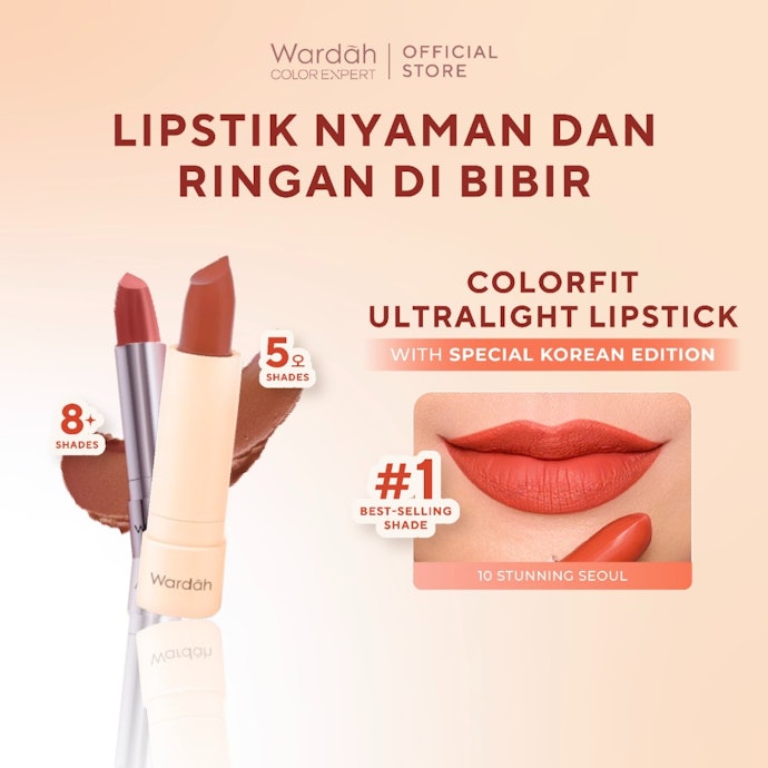 Wardah: Pilihannya variatif, mulai dari powdery matte yang lembut hingga hasil matte yang lebih intens