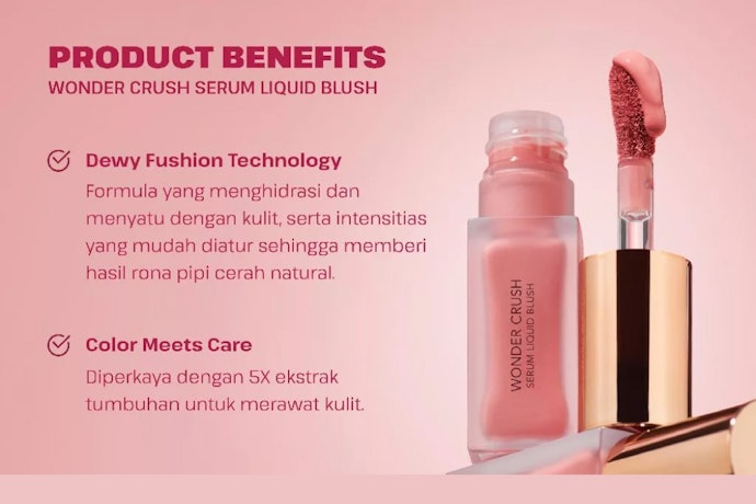 Namun, bila Anda memiliki kulit kering, gunakanlah blush on liquid untuk memberi kesan lebih segar