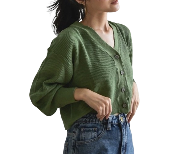 ADA: Hasilkan ilusi kaki lebih jenjang dengan model cardigan rajut crop