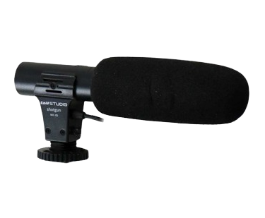 Shotgun mic: Cocok untuk perekaman vlog di tempat yang relatif ramai