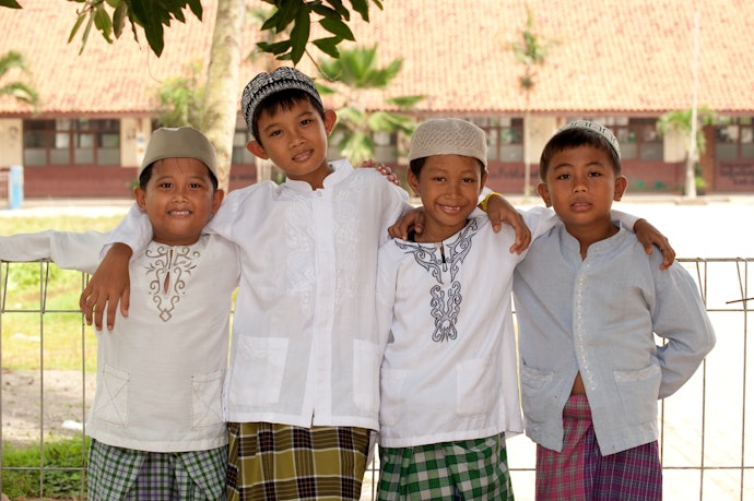 Desain lucu, menarik untuk anak-anak