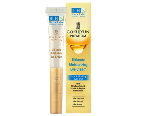 Untuk mata panda akibat kulit kering, pilih eye cream dengan hyaluronic acid, squalene, dan plant oil