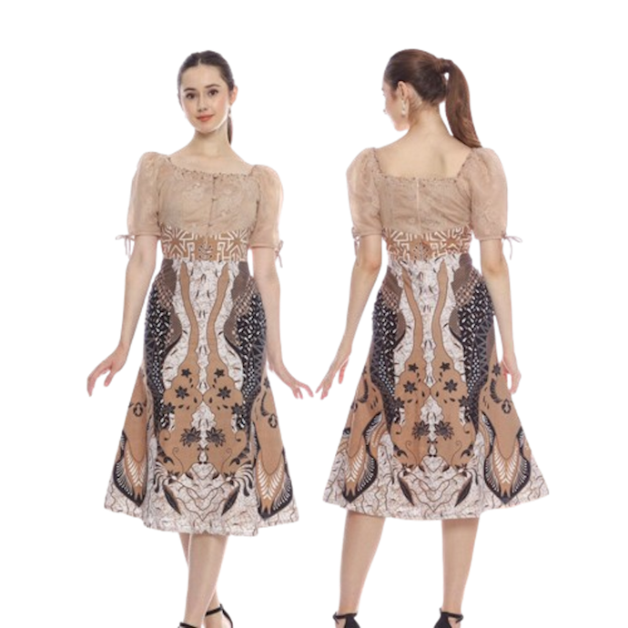 A-line gown, cocok untuk semua bentuk tubuh