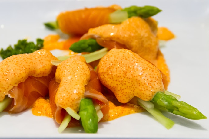 Saus mentai dengan tobiko: Lebih kaya rasa dan teksturnya unik