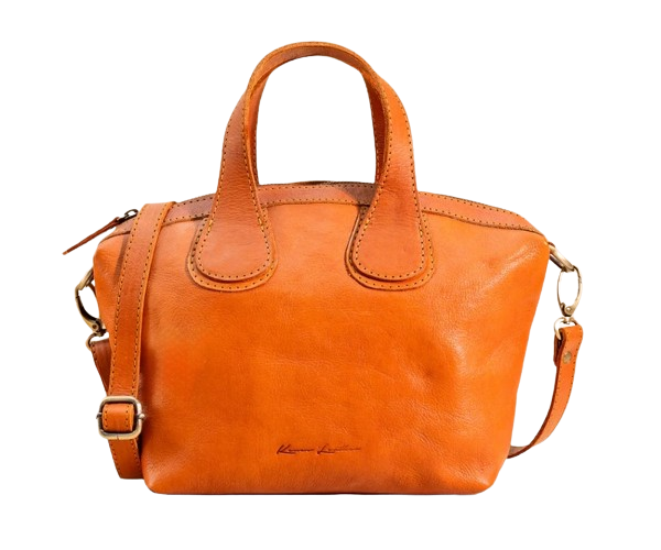 Kenes Leather: Tas selempang yang dilengkapi handle, bisa difungsikan menjadi handbag